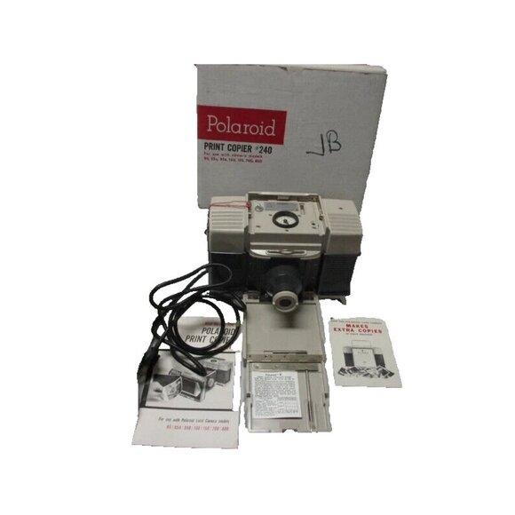 Polaroid Print Copier #240 Photograph Copier Camera in Box